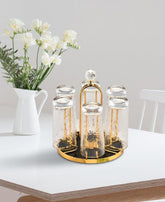 Rotatable Design Glass Holder